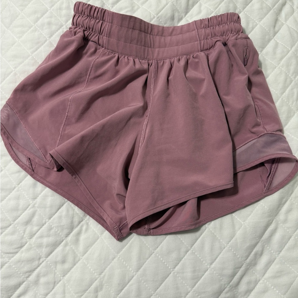lululemon athletica Dusty Rose Athletic Shorts